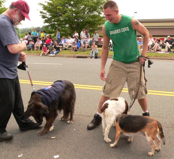 Ashley is in the Hamden Memorial Day parade, May 28, 2007!